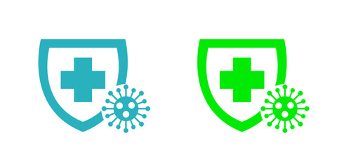 Kills 99.9% bacteria, germs and viruses . Antibacterial and antiviral defence, protection infection. Vector Illustration.