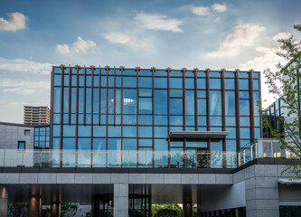 Contemporary Architectural Marvel: A Stunning Fusion of Glass and Steel
