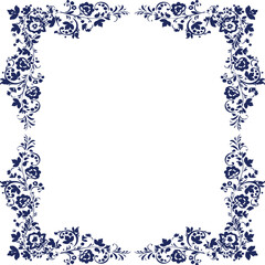 Beautiful flower art and mandala vector design