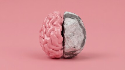 Healthy Brain vs. Damaged Brain A Conceptual Representation of Cognitive Decline