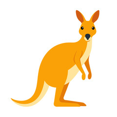 Kangaroo  AI Vector Design for National Holiday Themes