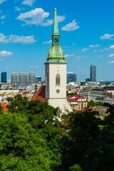 Der Dom St. Martin in Bratislava, Slowakei