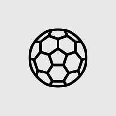 Fototapeta premium soccer ball icon