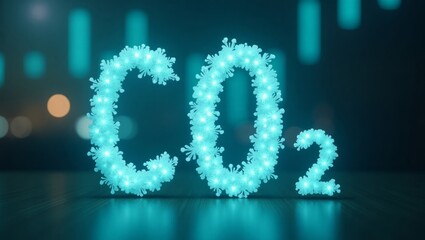 CO₂ Emission Chart and Climate Data Visualization – Carbon Footprint and Environmental Impact Analysis