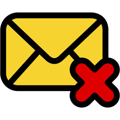 rejected enmail icon