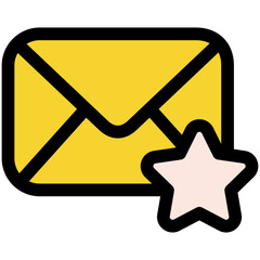 starred email icon
