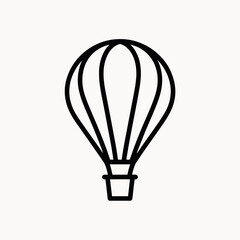 Obraz premium vector hot air balloon