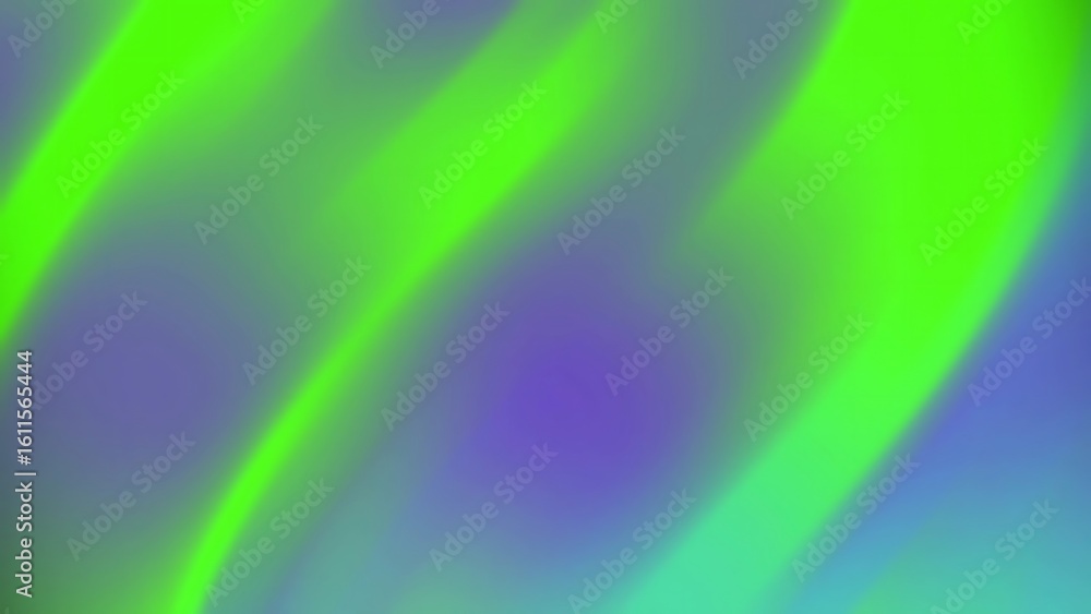 Poster ombre abstracts backgroundsvibrant aurora borealis inspired abstract background with flowing neon gr