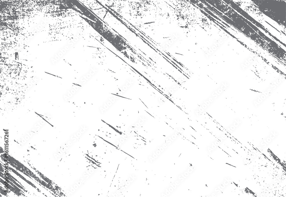 Poster scratched surface with grunge overlay design. diagonal vintage texture. rough dynamic edge damage ba