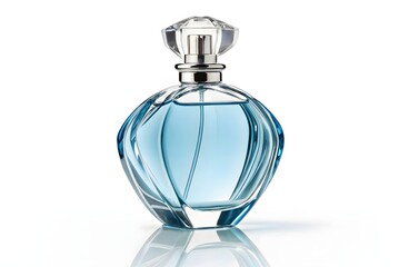 perfume bottle isolated on white