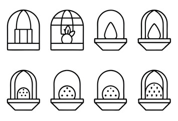 incubators line art designs for creativity