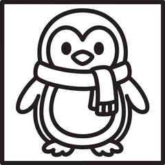 Cozy Moments Bold Line Coloring Page – Relaxing Hygge-Inspired Illustration