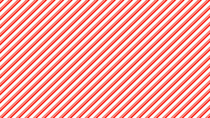 Red and white diagonal striped background. Luxury seamless pattern for wallpaper.