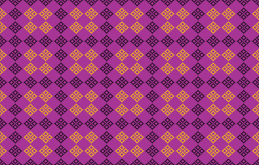 Designfabric pattern zigzag square purple background for printing Vector file