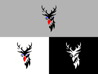 Animal logo vector design,