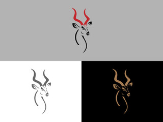 Animal logo vector design,