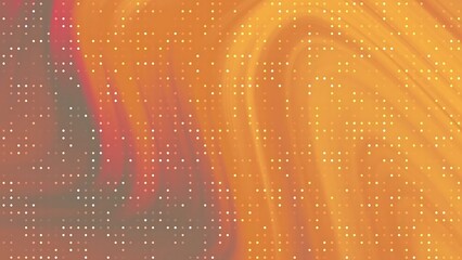 Prismatic Back to School Abstract golden background with swirling textures and evenly spaced white dots creating depth and movement