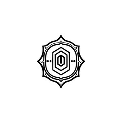 A Vector Emblem Icon