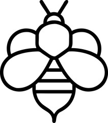 beekeeping vector icon on white or transparent background. Agriculture and farming Stroke icon collections. Editable Stroke icon collection Outline icon.