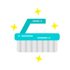 Cleaning Brush flat