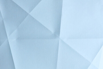 Lines of folded origami paper. Hobby