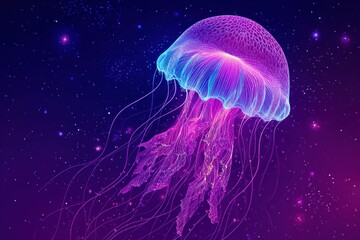 jellyfish in the water
