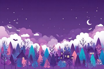 Beautiful nature landscape scene 