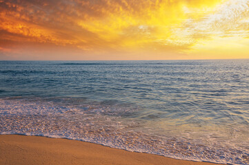 Sea sunset