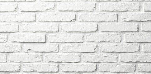 Subtle variation in off-white ceramic brick wall , detail, aged, ceramic
