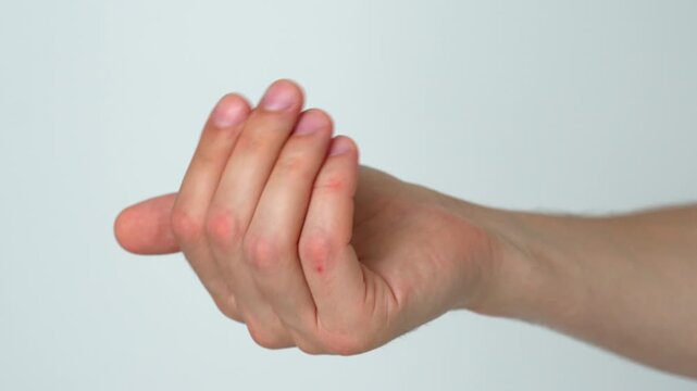 A person's hand beckoning to come closer.
A person offers to follow him.
To call the interlocutor to you for communication at a closer distance.