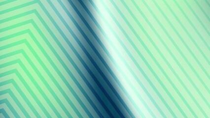 Ombre Navy Mint Freshness Abstract geometric pattern with diagonal lines and a gradient effect in shades of green and teal, seamlessly blending