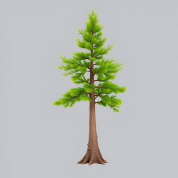 Larch Tamarack isolated on transparent background