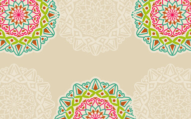 Simple background with geometric elements