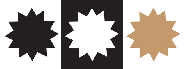 Bahai filled and outline Vector Symbol. Linear vector from religion concept. Thin line white and black bahai icon isolated on white and black background for ui designs. eps10.  11:11