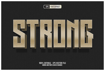 TEXT EFFECT STRONG