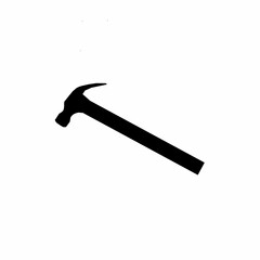 Hammer vector image for carpentry