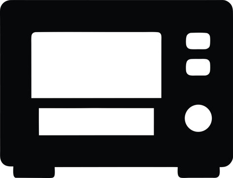 reflow oven used in PCB assembly operations silhouette engineering tool vector