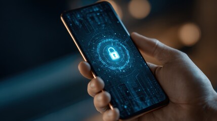 Smartphone Cybersecurity Interface for Data Protection