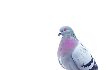 Clean and Detailed Pigeon with No White Background, Perfect for Nature Projects