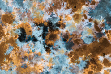 colorful tie dye pattern abstract fabric texture background.