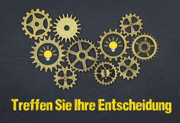 Treffen Sie Ihre Entscheidung