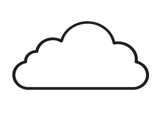 Minimal Sky Illustration Featuring Beautiful Elegant Line Art