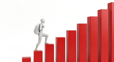 A Figurative Representation of Personal and Professional Growth on Bar Chart