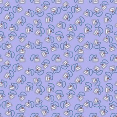 nurse doctor seamless texture