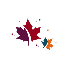 Autumn Maple Leaf Design  Minimalist Vector for Branding
