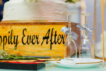 wedding cake and flowers Kenyan Wedding Cake Setup decorations Ceremony celebrations festivals 