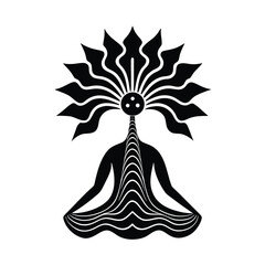 Breath Pattern Formed Sonic Glyph Artwork