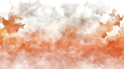 Abstract watercolor painting with muted colors.