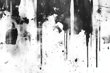 Fototapeta premium Grunge background of black and white illustration