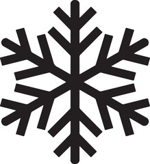 Snowflake Vector Art, Christmas snowflake Icon